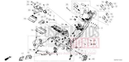 FAISCEAU DES FILS CBR1000SPR de 2024